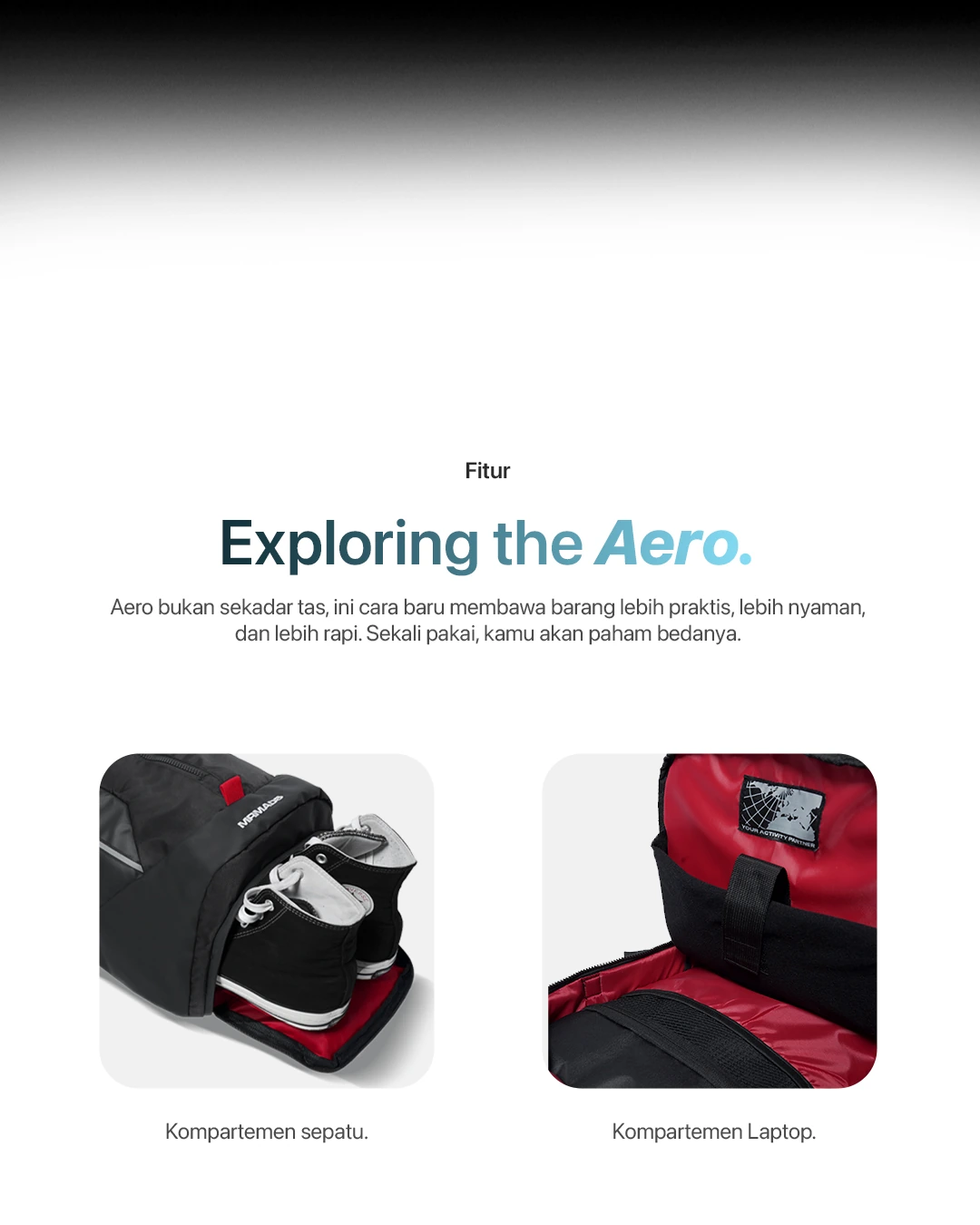 Mr Mads - Aero Backpack Dufflebag