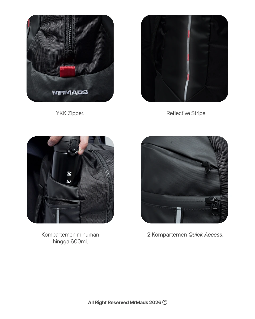 Mr Mads - Aero Backpack Dufflebag