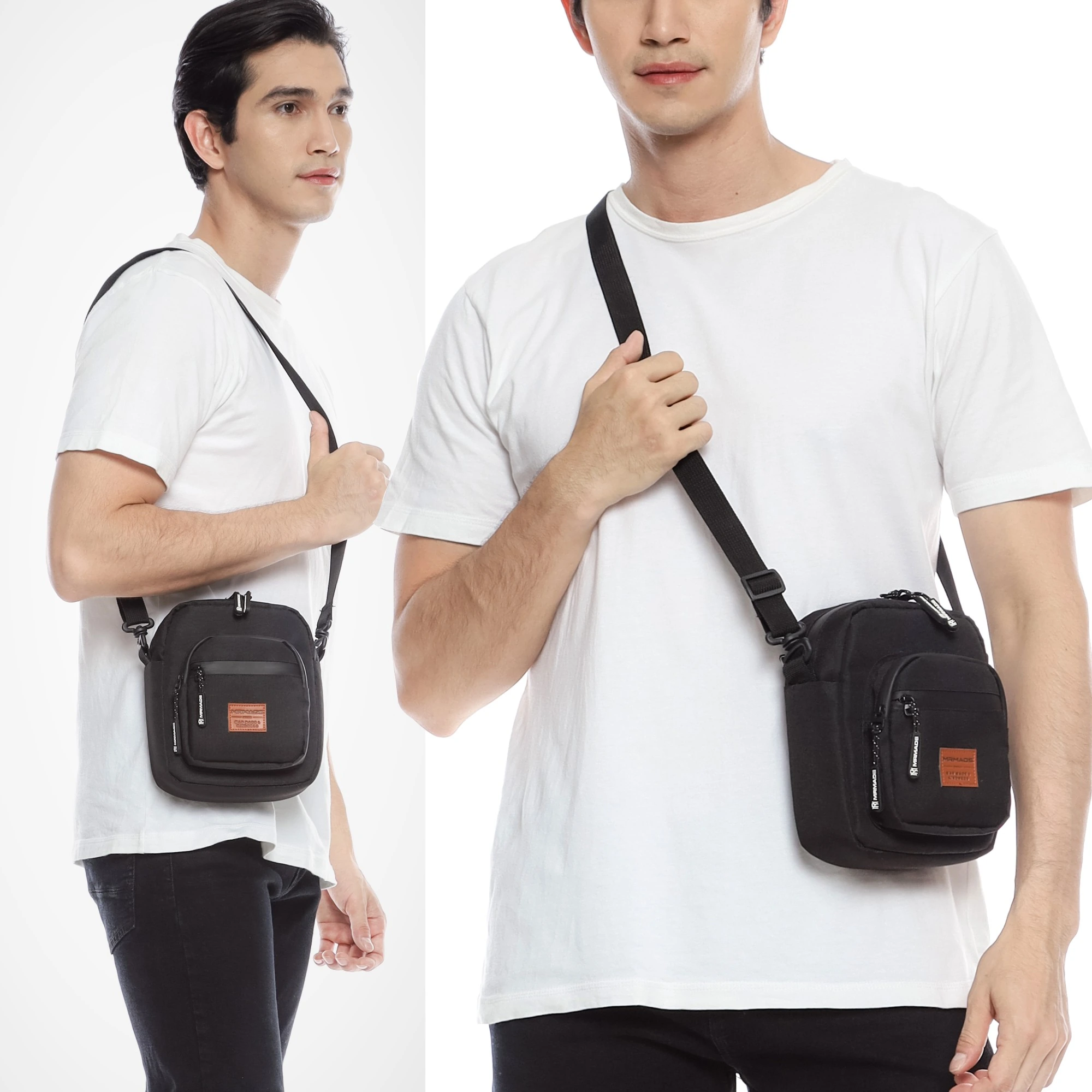 Mr Mads - Chester Sling Bag Tas Selempang Pria Waistbag Pria crossbody & shoulder bags