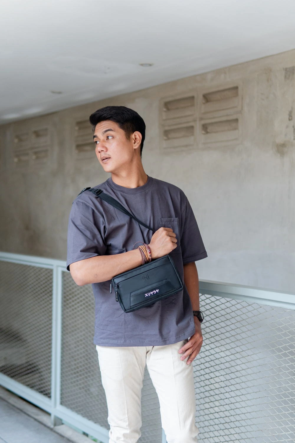 Mr Mads - Hazen Clutch Bag - Pouch Pria Wanita Tas Selempang Hand Bag Sling Bag Shoulder Bag - Waterproof