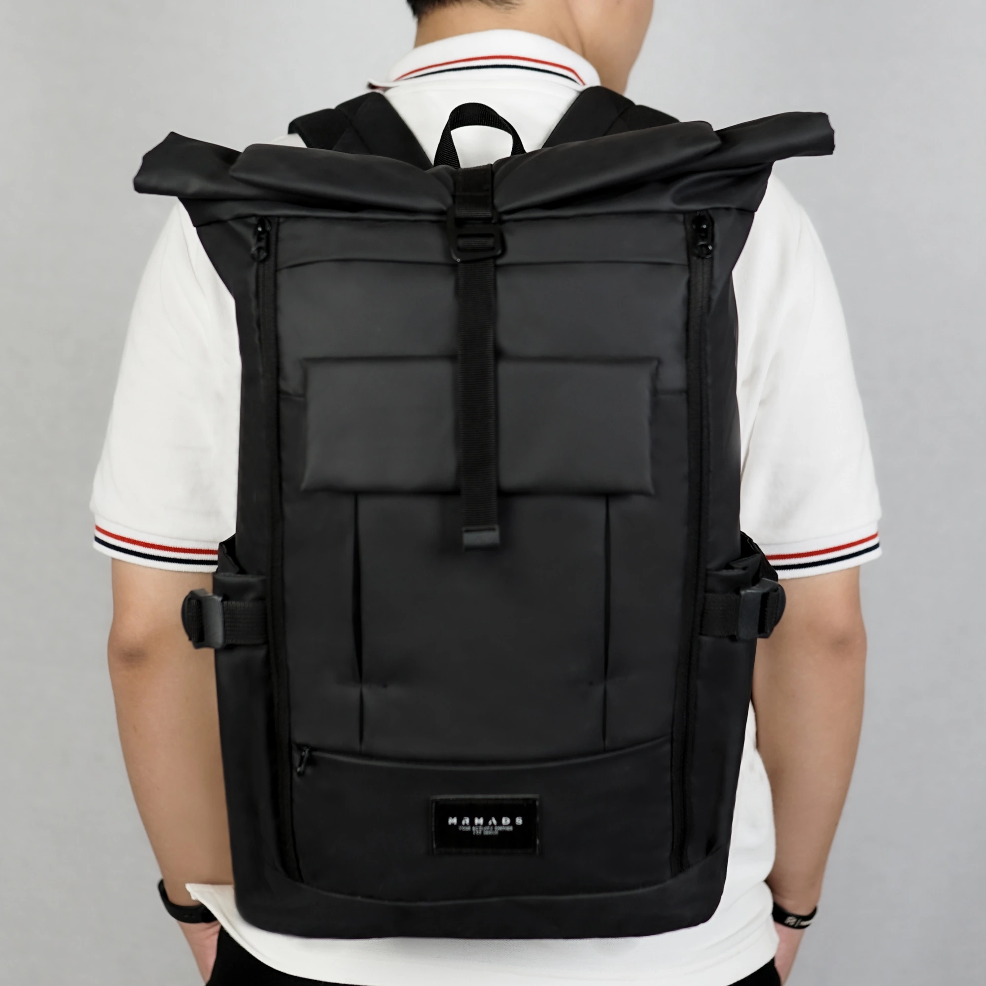 Mr Mads - Hunter Backpack Pria - Tas Ransel Outdoor Kapasitas Besar Muat Laptop 15 Inc - Waterproof