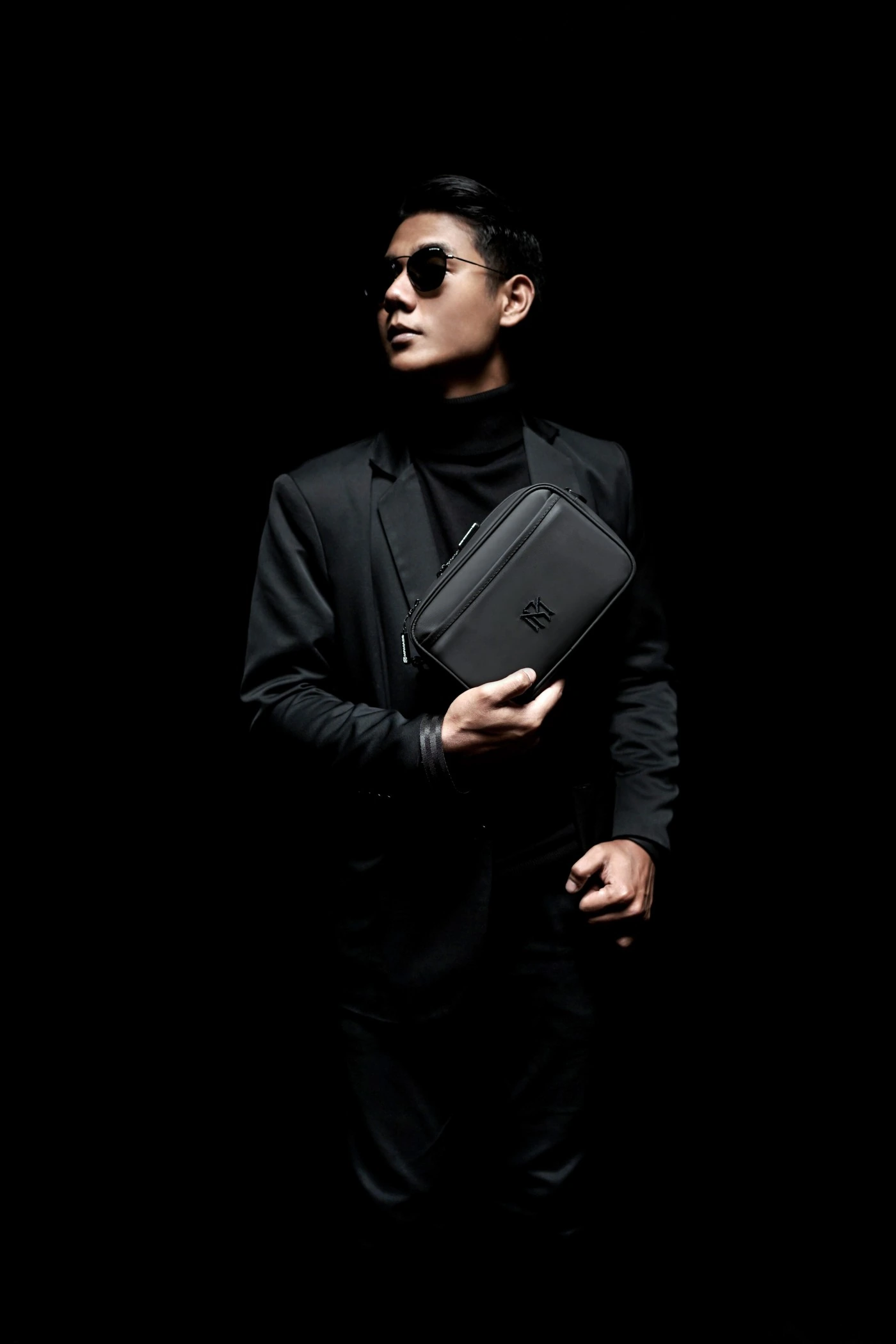 Mr Mads - Sling Bag Pria MAXWELL Clutch Bag Multyfungsi 3 in 1 Hand Bag Cowok Waterproof Tas Tangan Anti Air Sling Bag Kulit Waistbag