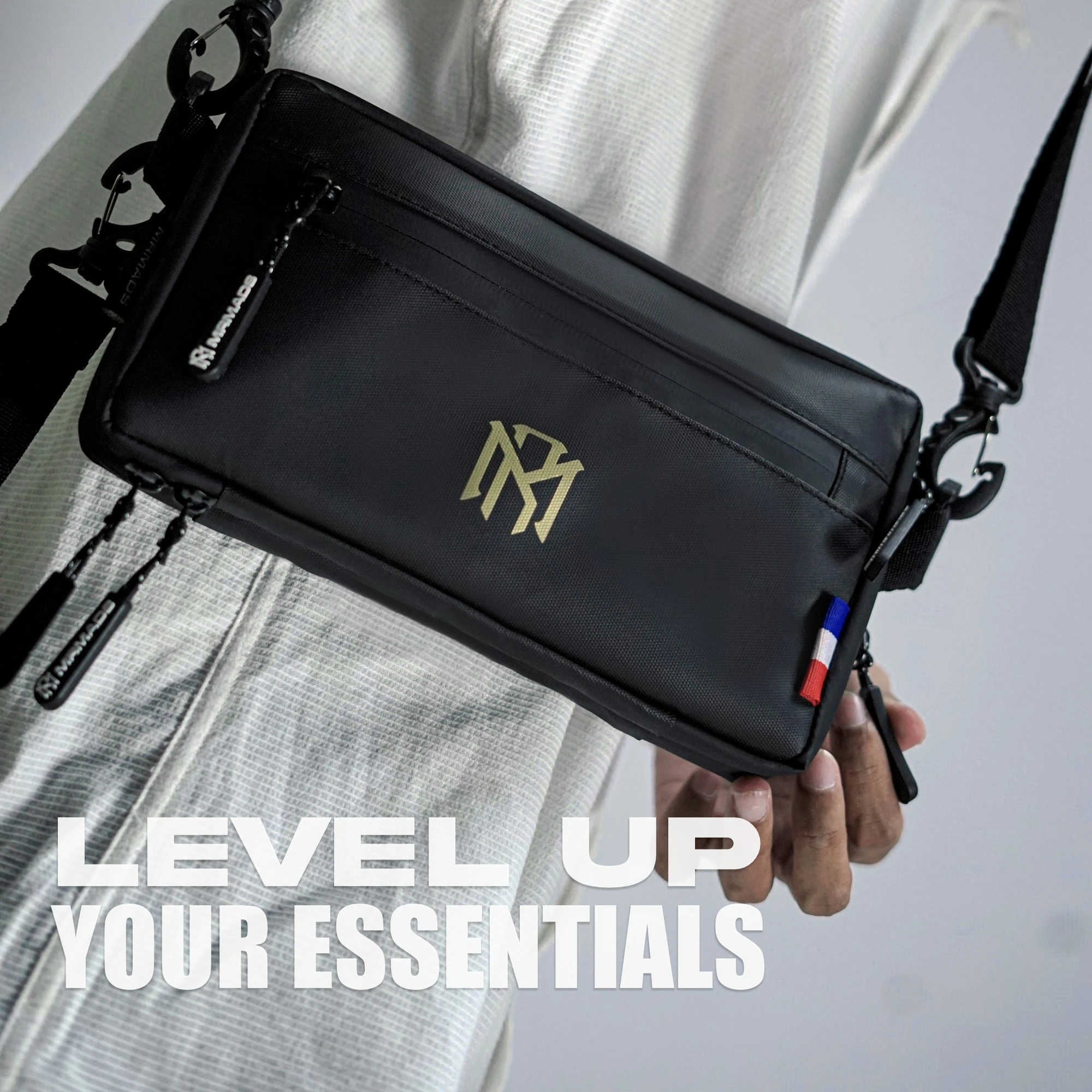 Mr Mads - Mileva Clutch Bag - Hand Bag Sling Bag Pouch Bag Hanging Bag Tas Selempang HP Dompet - Organizer Card Pocket Waterproof Multifungsi