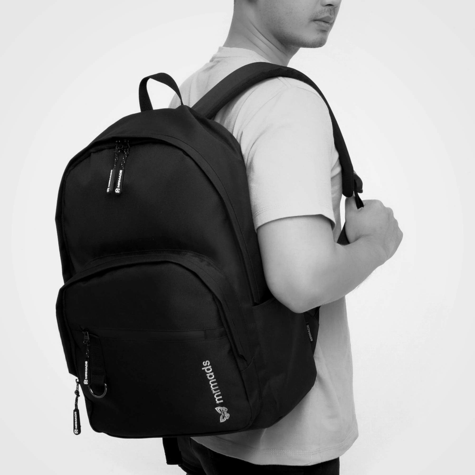 Mr Mads - Rayner Backpack Tas Ransel Laptop Pria Wanita Tas Punggung Perempuan Tas Sekolah Tas Kuliah Tas Laptop 14-16 inch Tas Kerja Cowok Terbaru