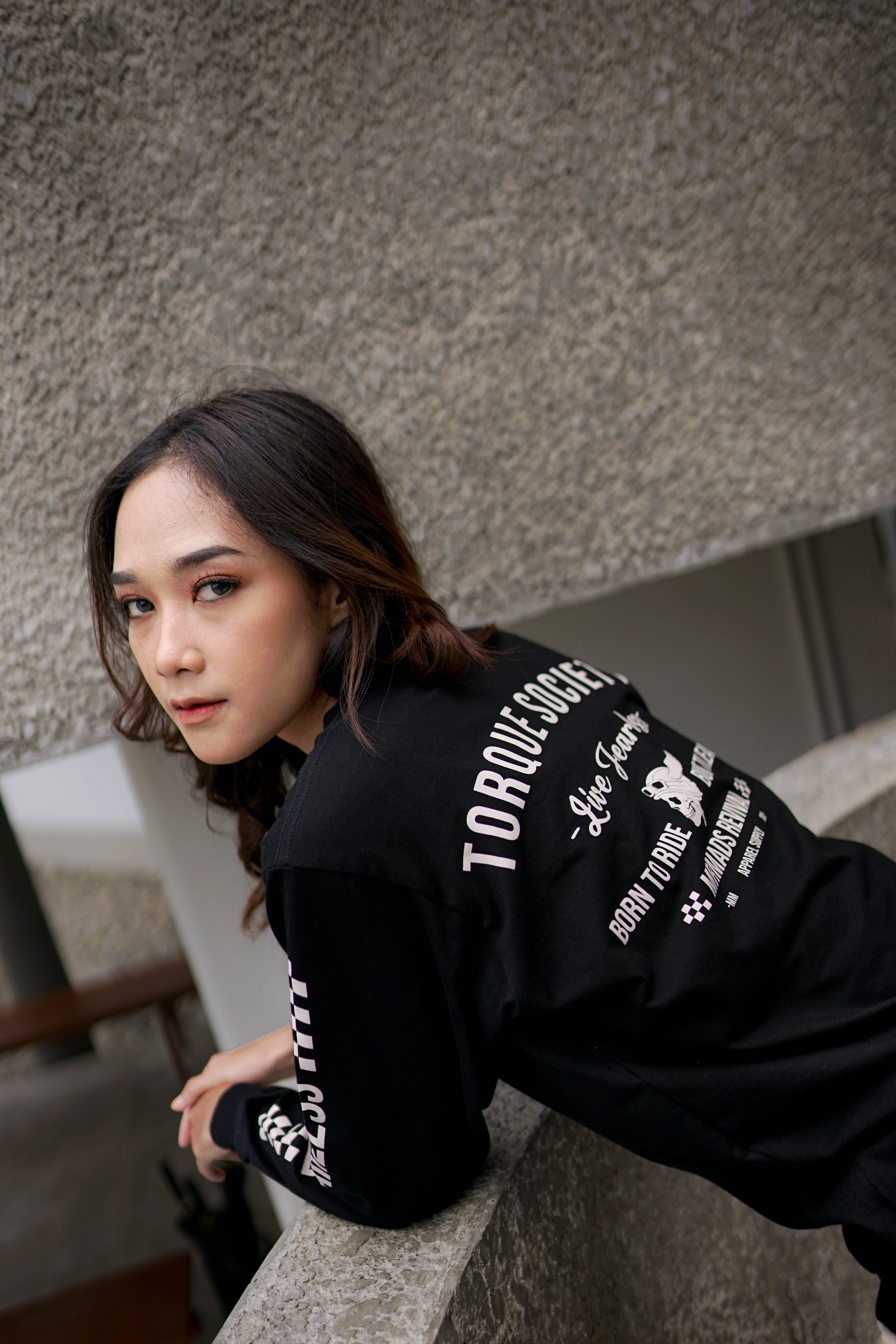 Mr Mads - T-Shirt Torque Society Black Long Sleeve
