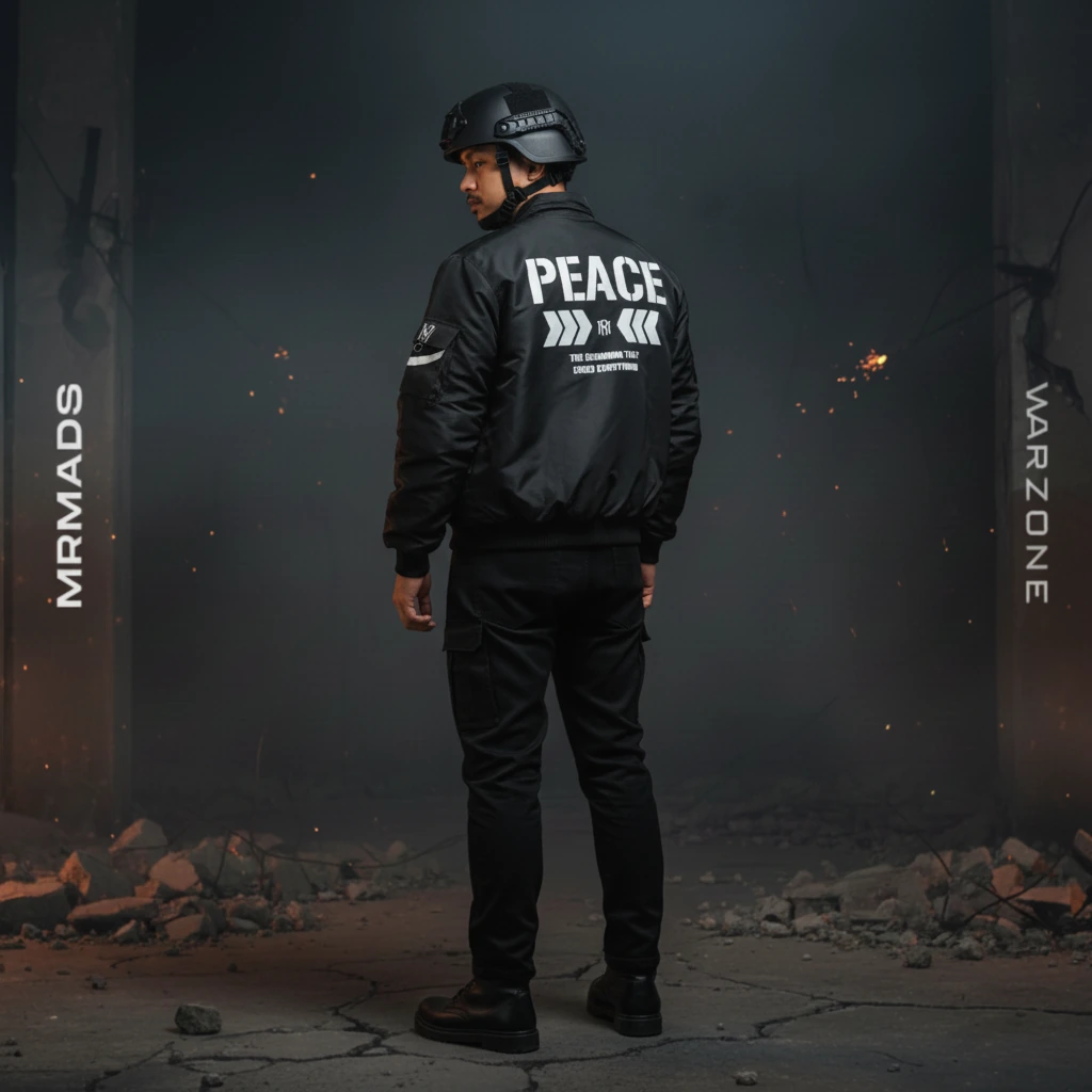 Mr Mads - Jacket Warzone Black