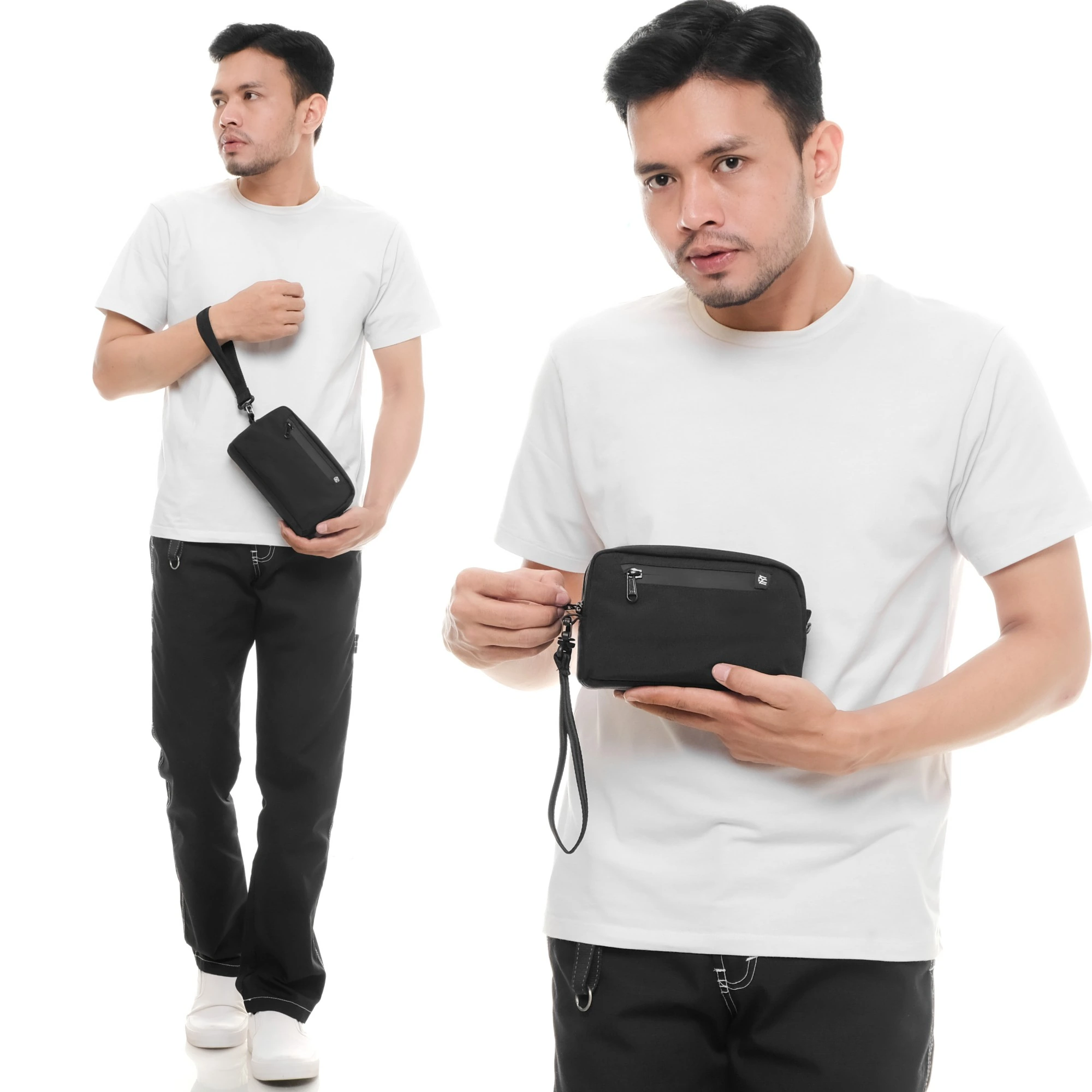 Mr Mads - Wilson Clutch Bag Anti Bara - Hand Bag Pouch Bag Pria Wanita (Unisex) - Waterproof