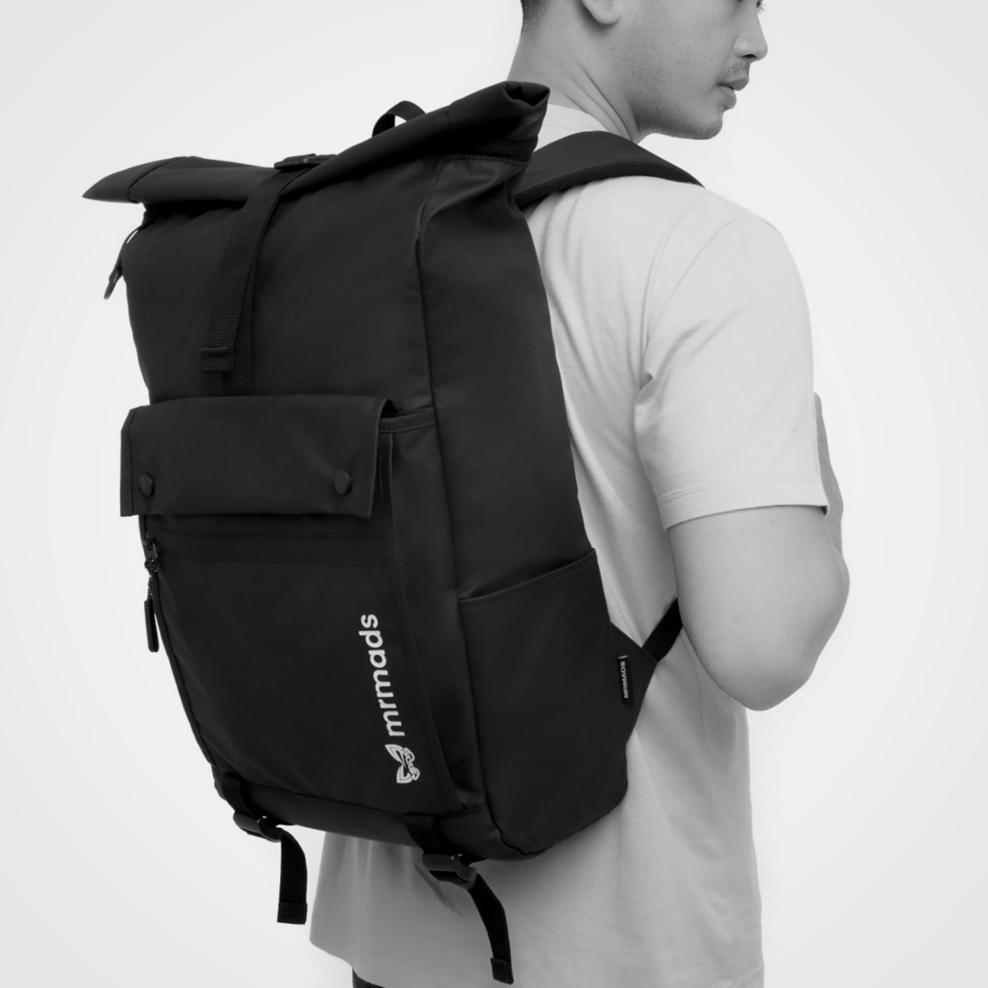 Mr Mads - Xander Tas Ransel Pria Waterproof Backpack Laptop Pria Tas Outdoor Tas Punggung Anti Air